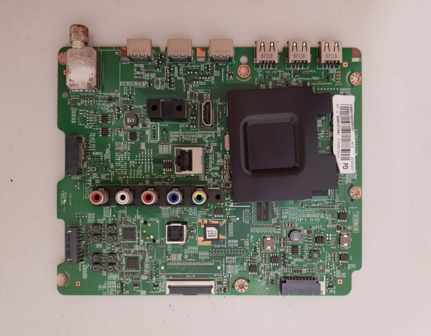 GENUINE SAMSUNG UA55H7000 AWXXY (VER TS02) MAIN BOARD BN94-07349J BN41-02157B