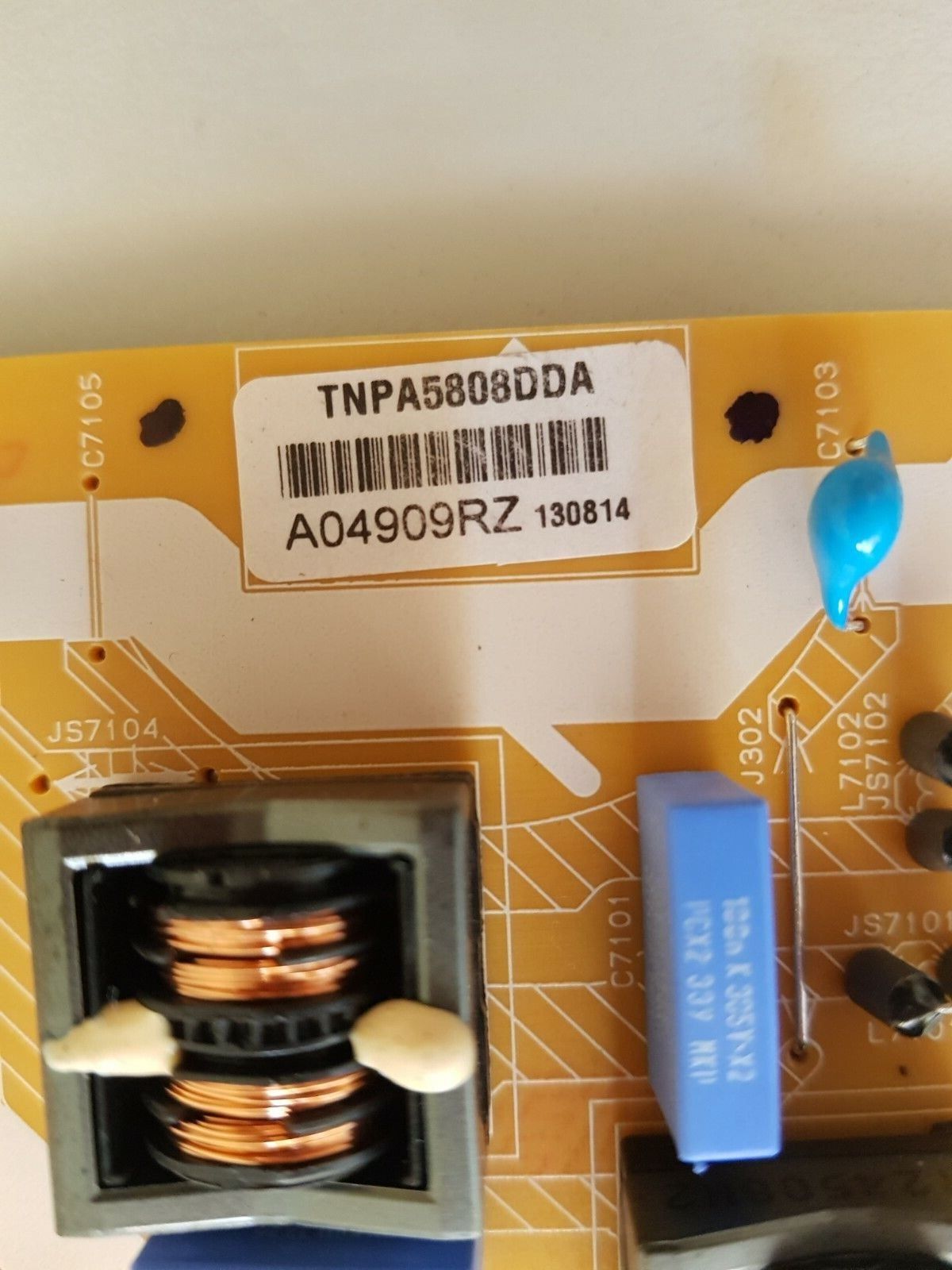 GENUINE PANASONIC THL32XM6A POWER SUPPLY BOARD TNPA5808