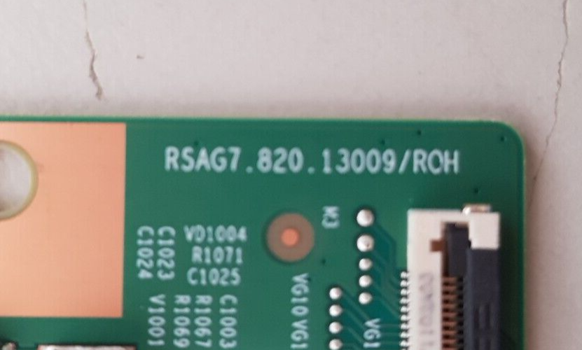 GENUINE HISENSE 75A7KAU T-CON BOARD RSAG7.820.13009