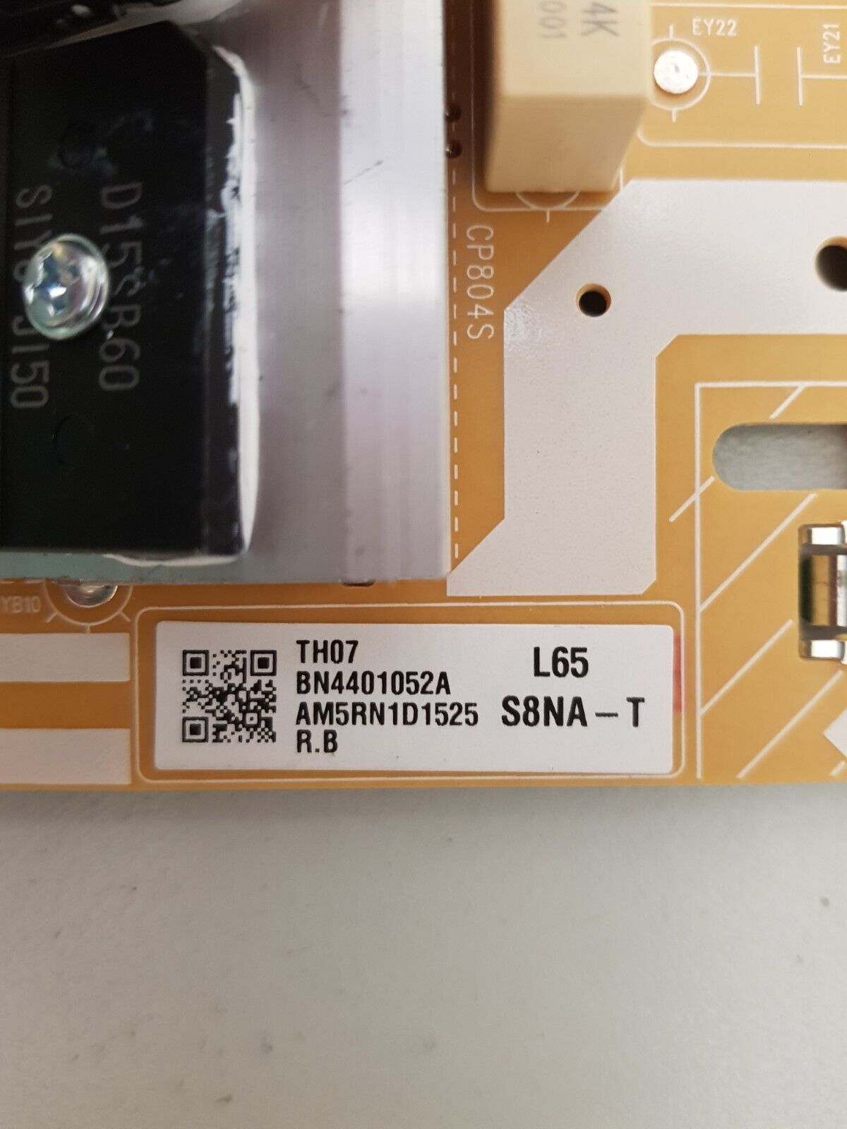 GENUINE SAMSUNG QA65Q80TAW POWER SUPPLY BOARD BN44-01052A L65S8NA_THS