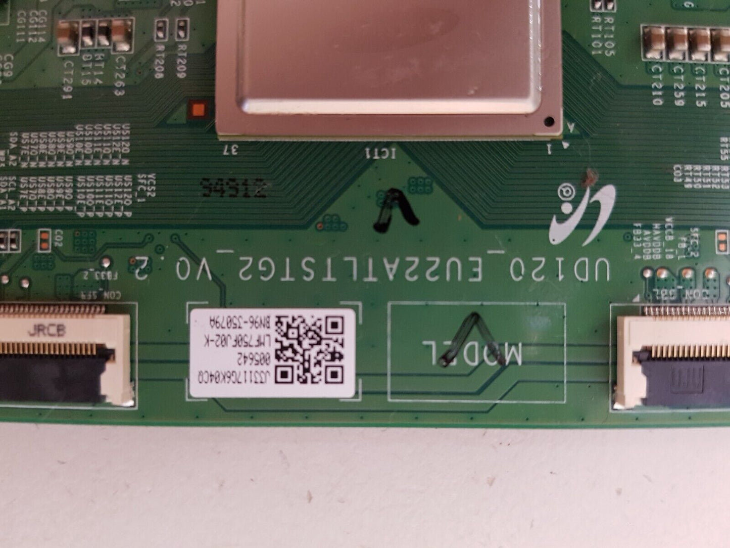GENUINE SAMSUNG UA75JU6400 (VER PD04) T-CON BOARD BN96-35079A