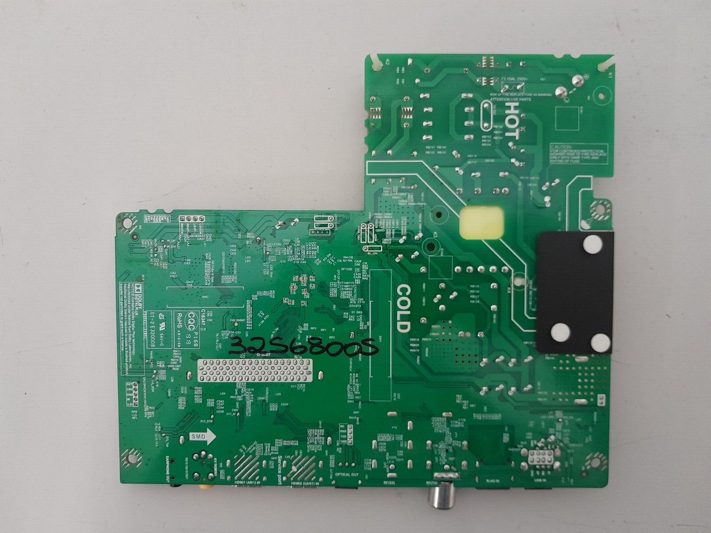 GENUINE TCL 32S6800S MAIN BOARD TPD.RT2841.PB771 08-RT41V06-MA200AA