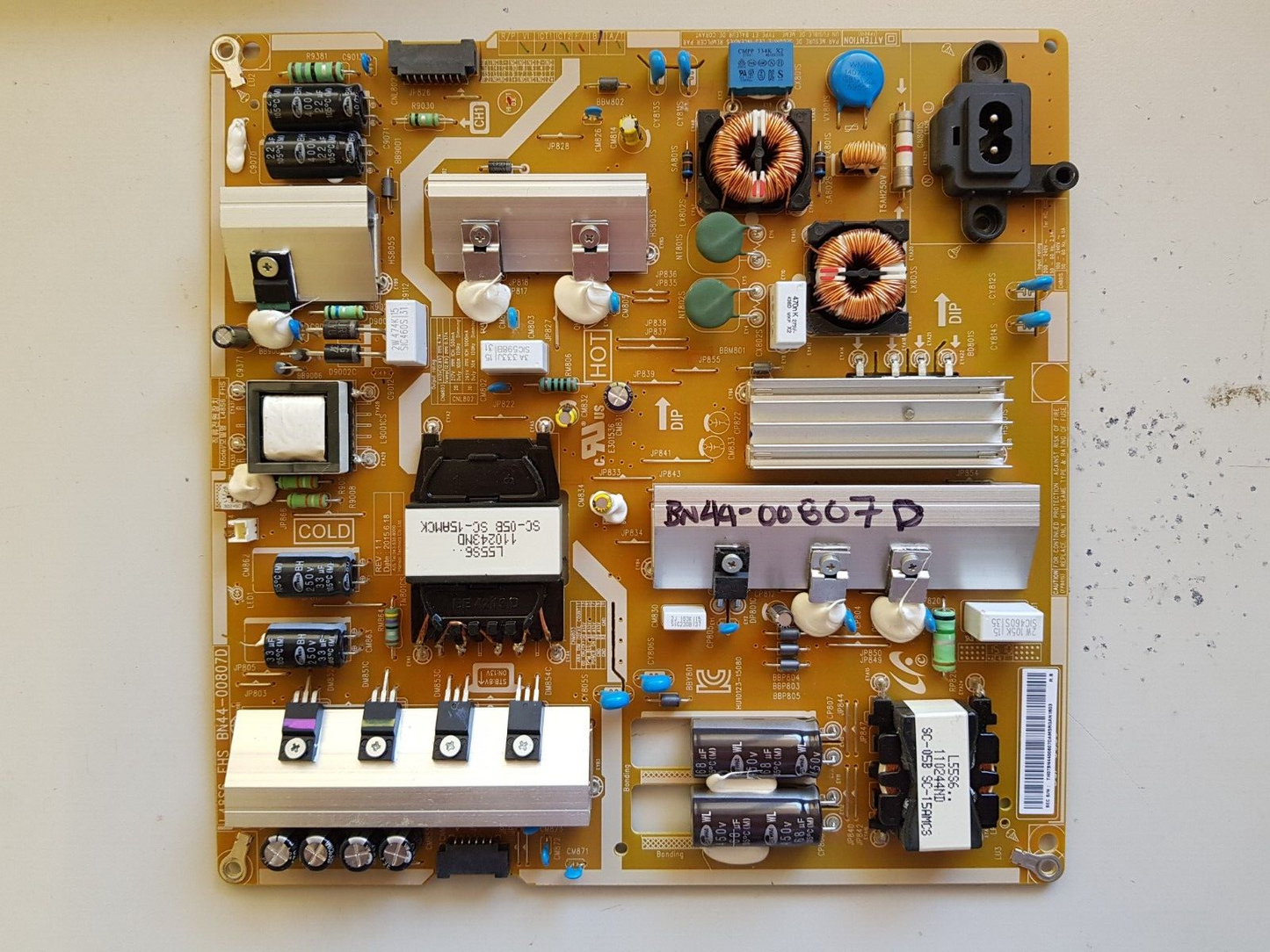 GENUINE SAMSUNG POWER SUPPLY BOARD BN44-00807D