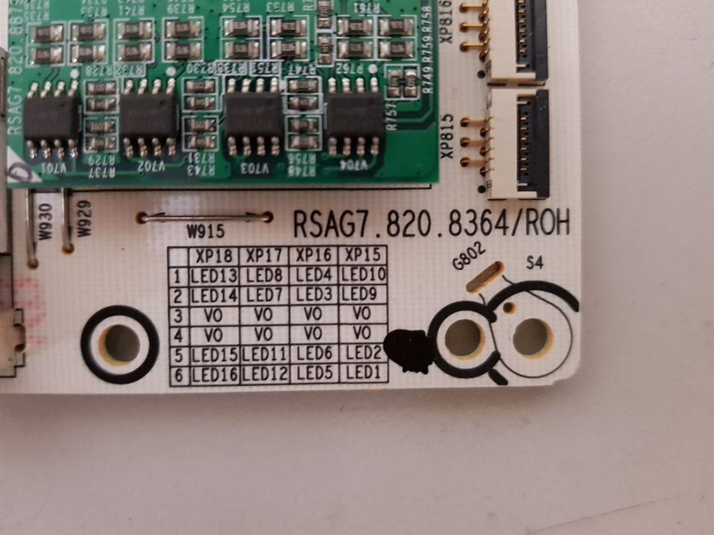 GENUINE HISENSE 50RG POWER SUPPLY BOARD RSAG7.820.8364 HLL-4067WA