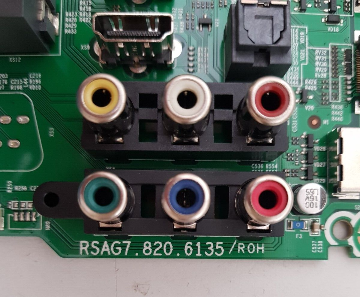 GENUINE HISENSE 58K321UW MAIN BOARD RSAG7.820.6135 LTDN58K321UWAU 179860 179859