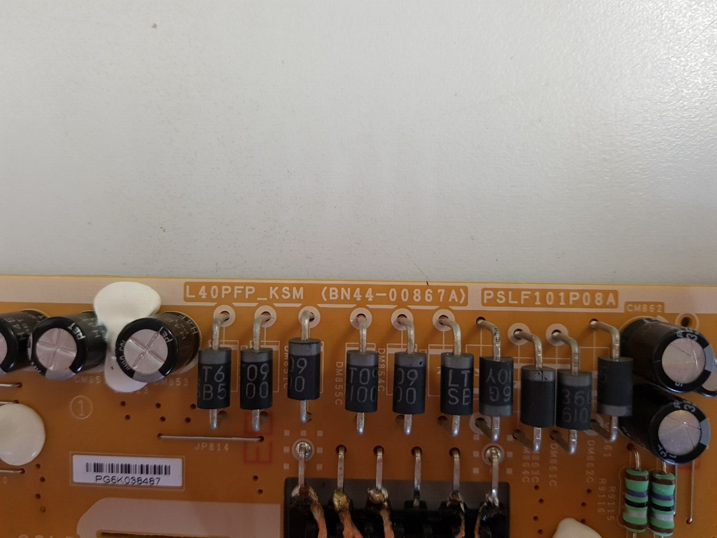 GENUINE SAMSUNG UA43K5310 POWER SUPPLY BOARD BN44-00867A L40PFP_KSM PSLF101P08A