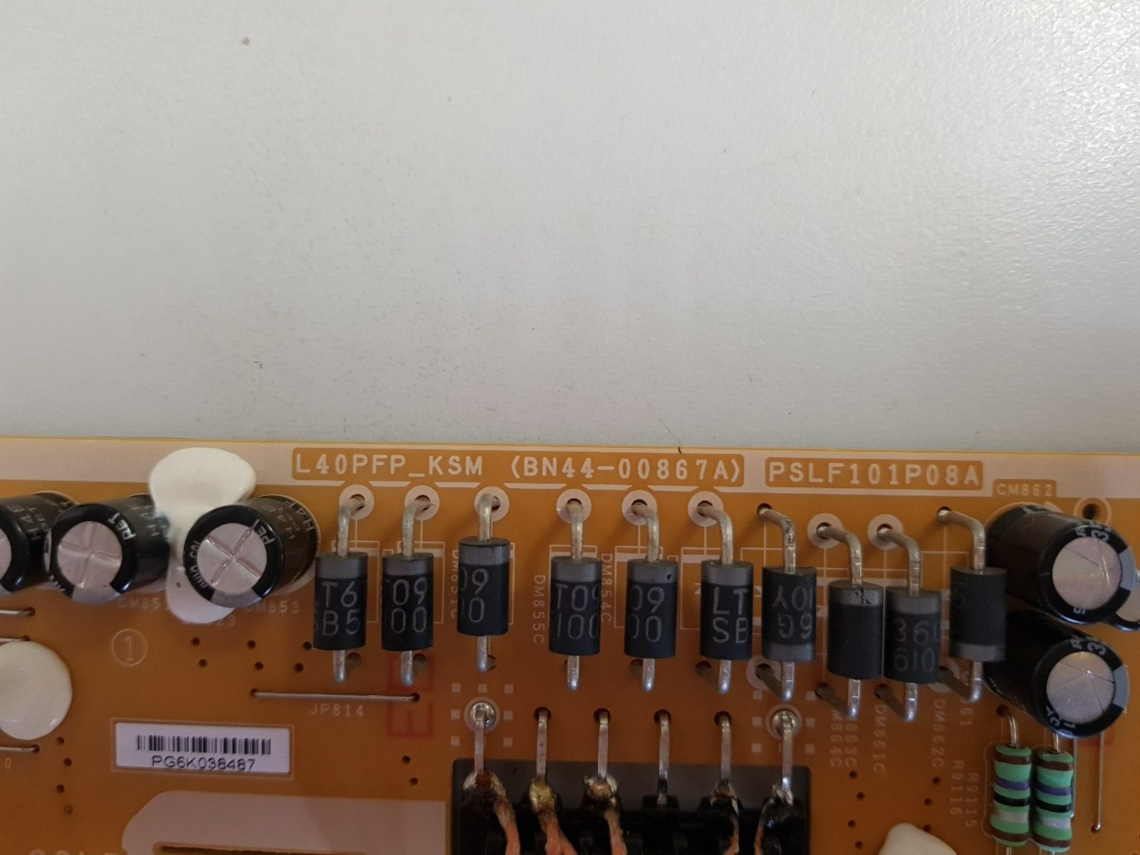 GENUINE SAMSUNG UA43K5310 POWER SUPPLY BOARD BN44-00867A L40PFP_KSM PSLF101P08A