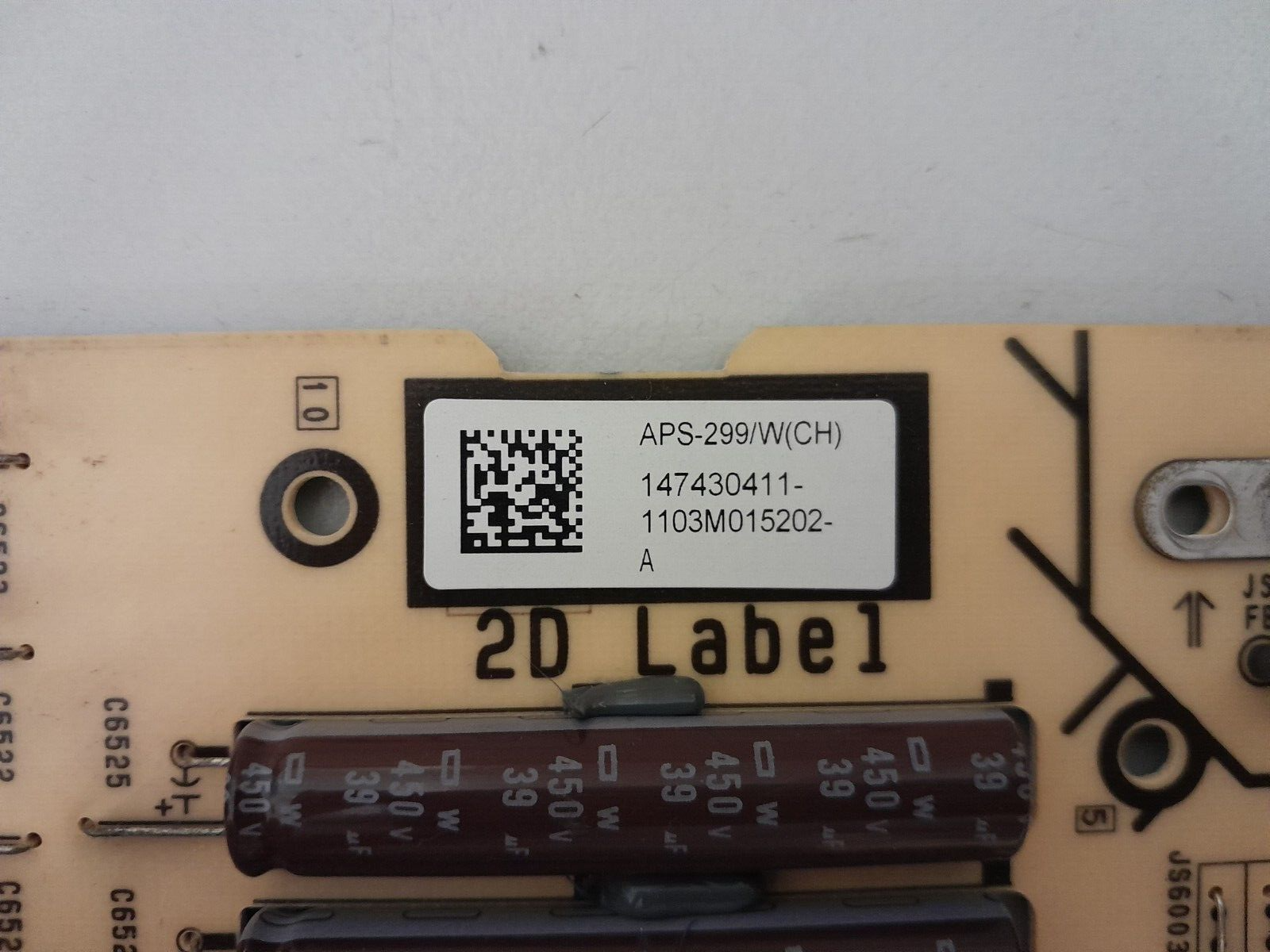 GENUINE SONY KDL- 55NX720 POWER SUPPLY BOARD APS-299 G6 147430411 1-883-922-12