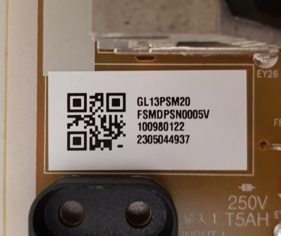 GENUINE SONY KD- 55X77L POWER SUPPLY BOARD GL13 100980122