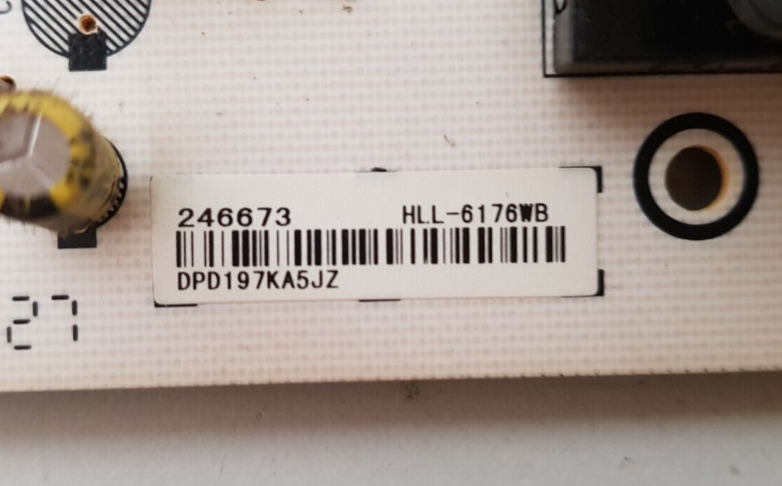 GENUINE HISENSE 75R7 POWER SUPPLY BOARD RSAG7.820.7787 HLL-6176WB