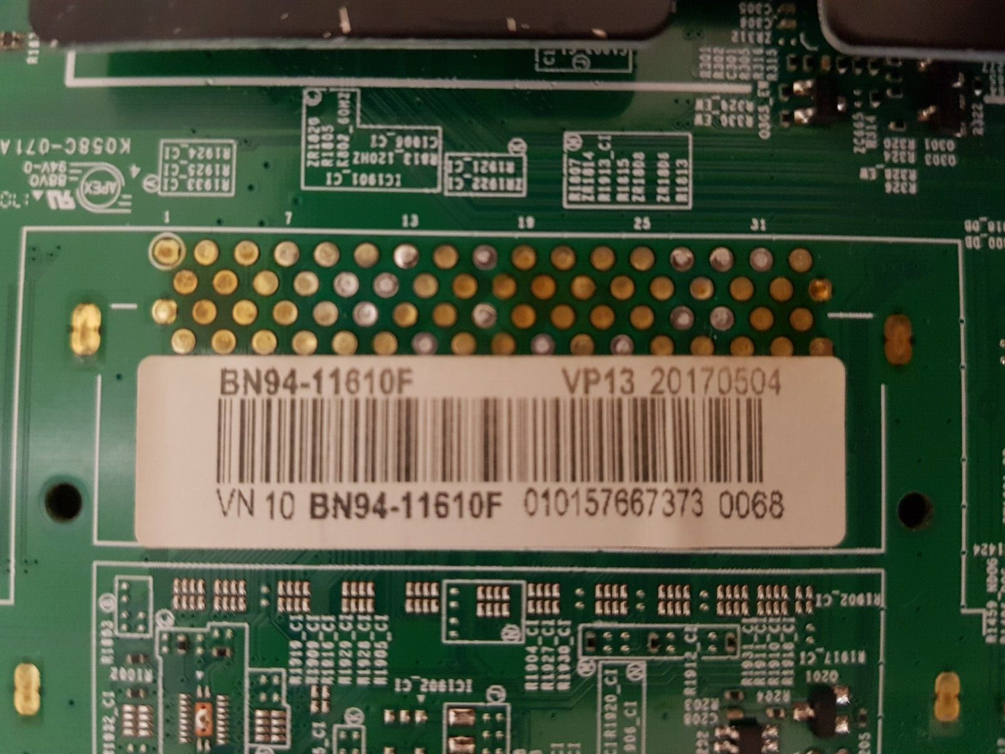 GENUINE SAMSUNG UA65MU9000 MAIN BOARD BN94-11610F
