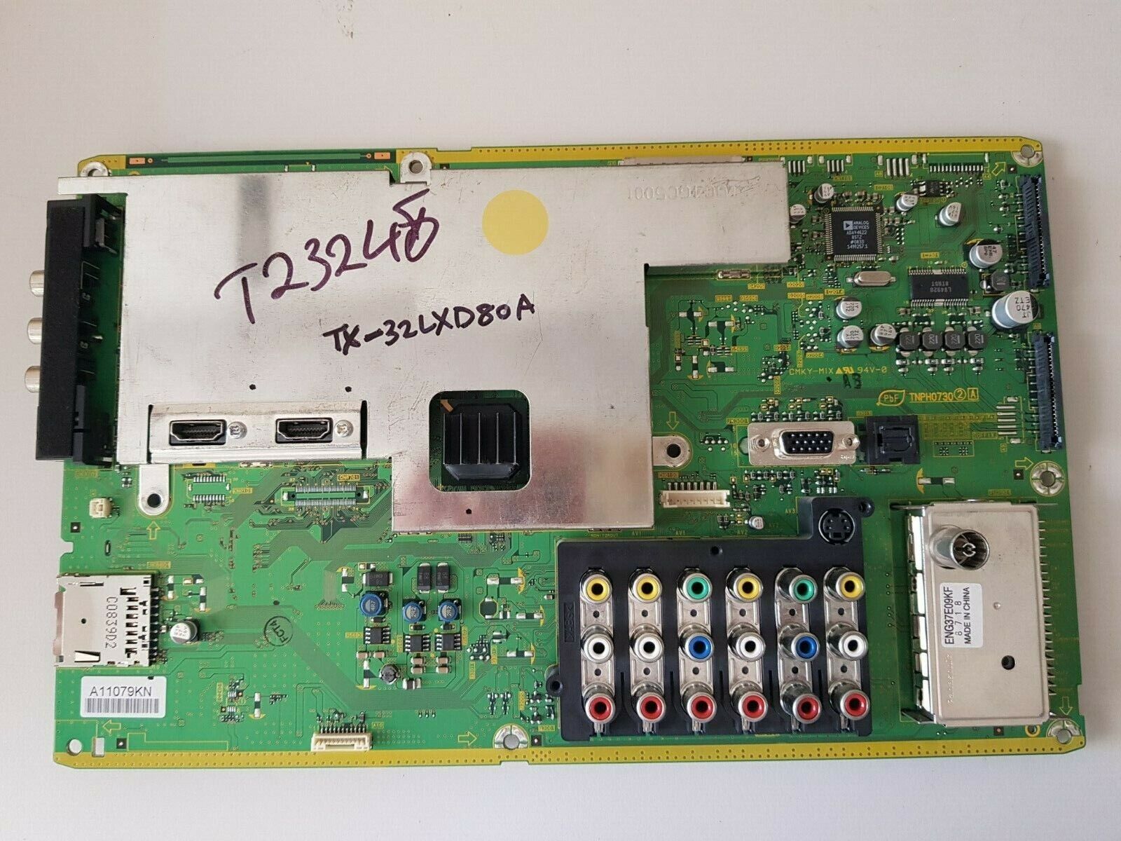 GENUINE PANASONIC TX-32LXD80A  MAIN BOARD TNPH0730-(2) A