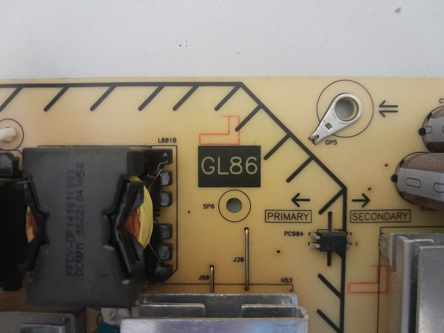 GENUINE SONY KD- 75X7800F POWER SUPPLY BOARD GL86 AP-P426AM A 147473411