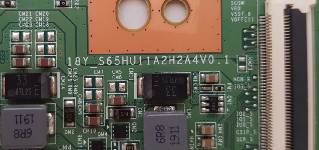 GENUINE SONY KD 65X9500G T-CON BOARD 18Y_S65HU11A2H2A4V0.1