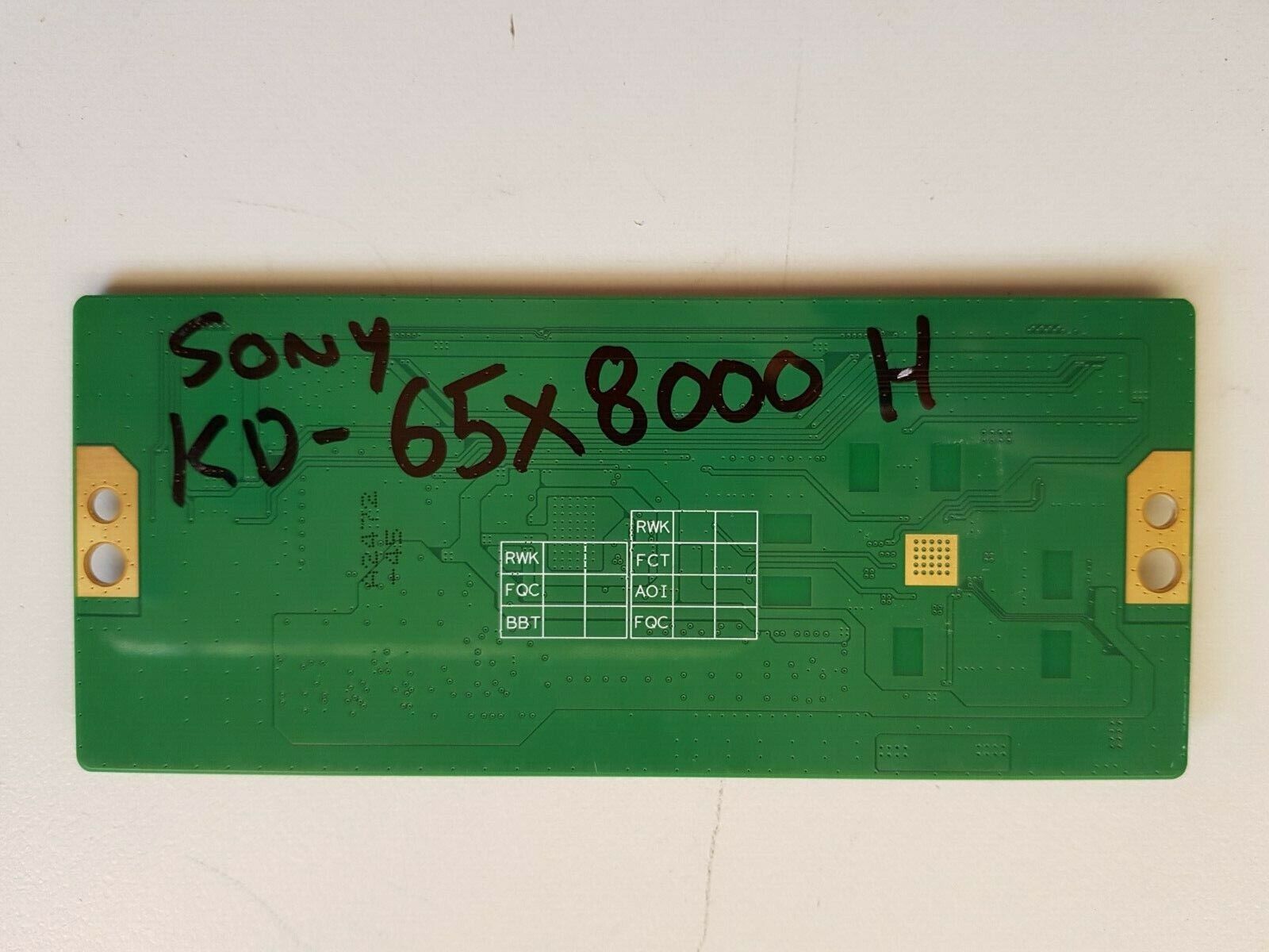 GENUINE SONY KD 65X8000H T CON BOARD HV650QUBN9L 44-97715680