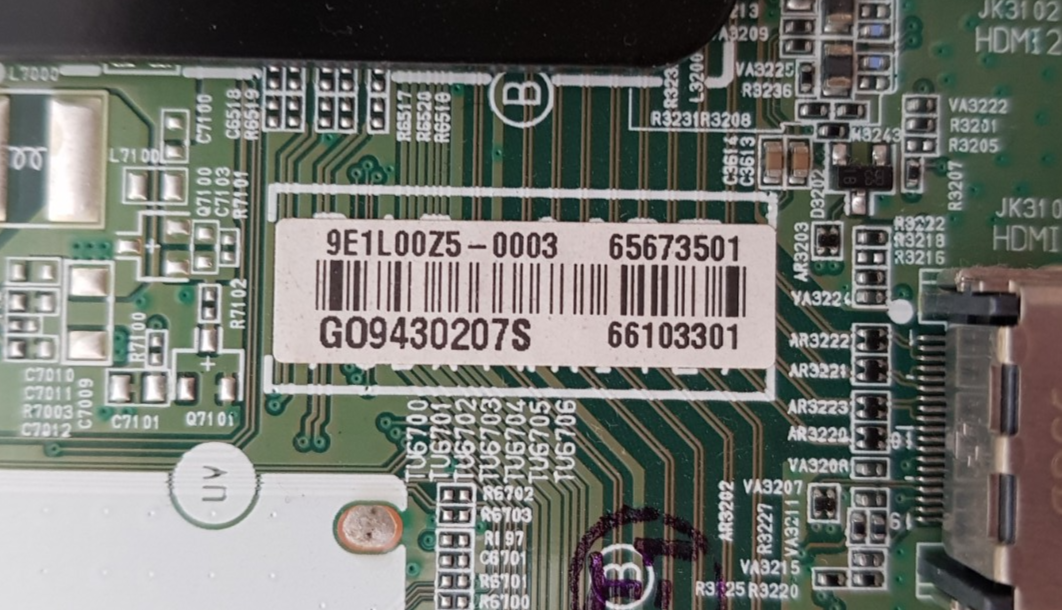 GENUINE LG 65SM9450 MAIN BOARD EBT66103301 EAX68766003 1.0 65673501