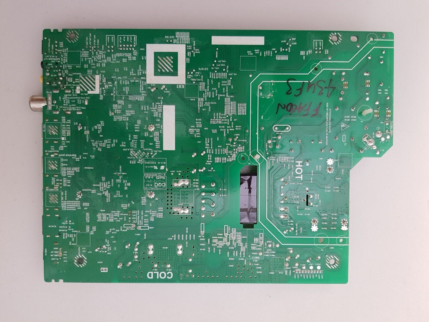GENUINE FFALCON 43UF3 MAIN BOARD 40-RT51N6-MPC2HG-C V8-R851T02-LF