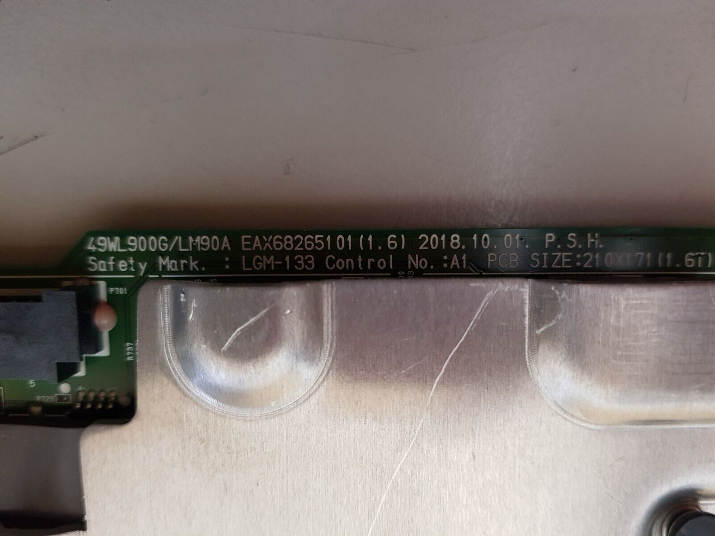 GENUINE LG 49WL95C MONITOR MAIN BOARD EAX68265101 1.6