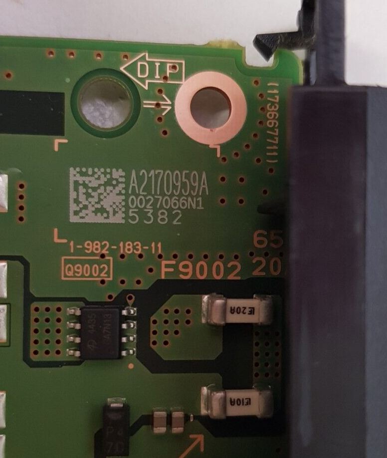 GENUINE SONY KD- 55X9000E POWER SUPPLY BOARD JK3 1-982-183-11 A2170959A