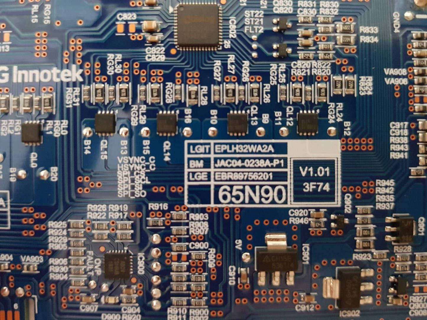 GENUINE LG 65NANO91TNA LED DRIVE BOARD EBR89756201 JAC04-0238A-P1 EPLH32WA2A