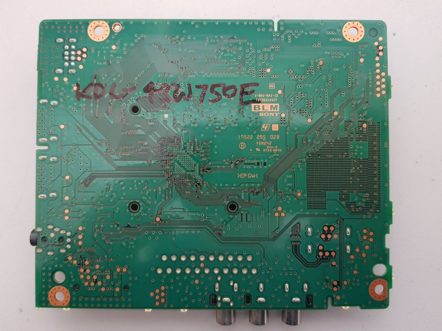 GENUINE SONY KDL-43W750E MAIN BOARD 1-981-541-12 A2170148D