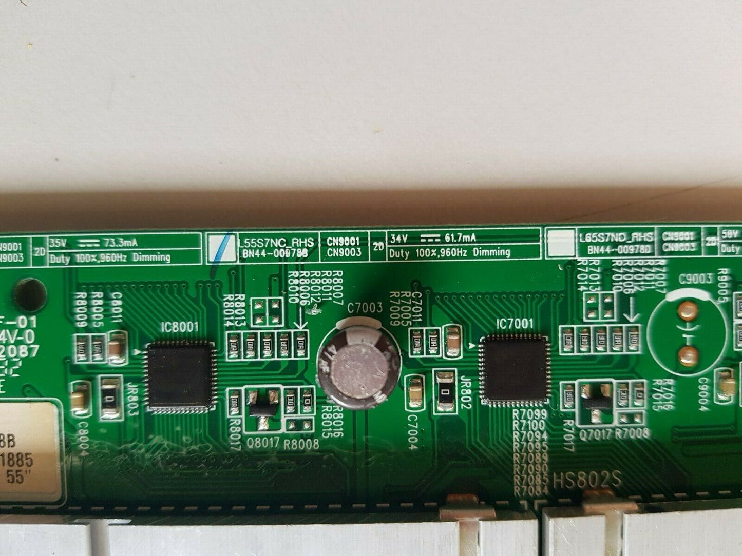 GENUINE SAMSUNG QA55Q75RAW LED DRIVER BOARD BN44-00978B L55S7NC_RHS