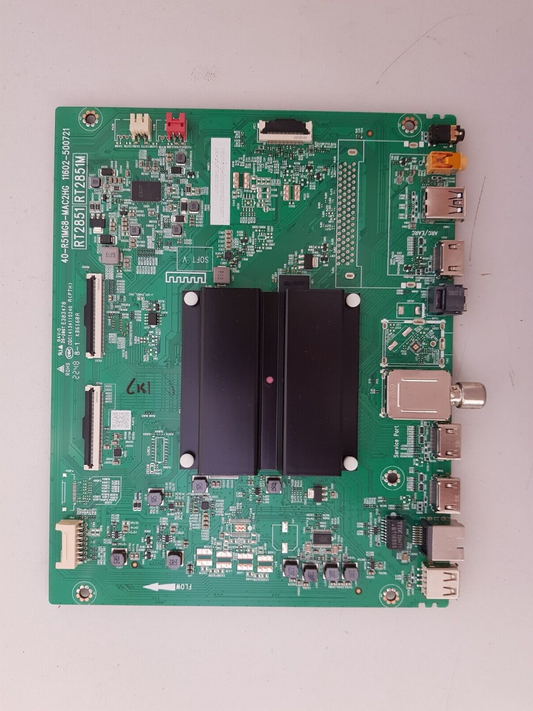GENUINE TCL 75P735 MAIN BOARD 40-R51MG8-MAC2HG 11602-500721 RT2851 RT2851M