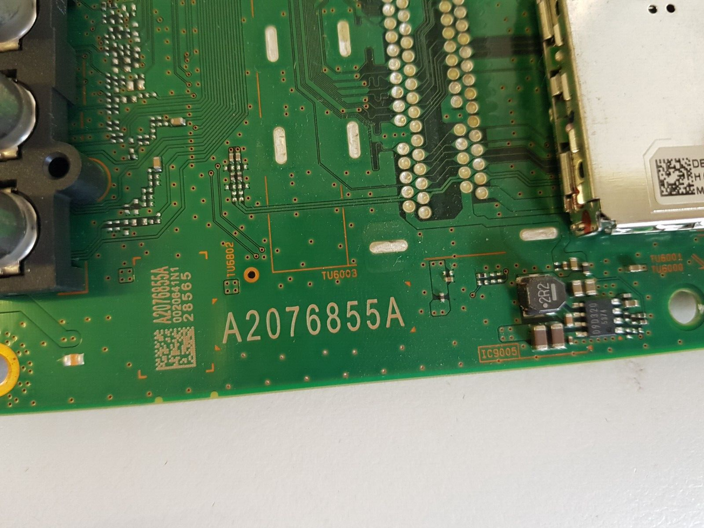 GENUINE SONY KD-55X8000C BMFW MAIN BOARD A2076855A 1-894-595-12