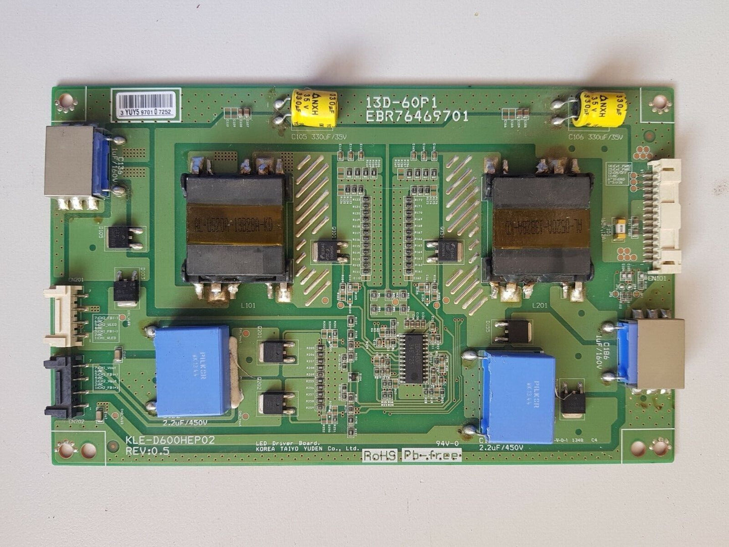GENUINE LG 60LA6230 LED DRIVE BOARD EBR76469701 13D-60P1 KLE-D600HEP02