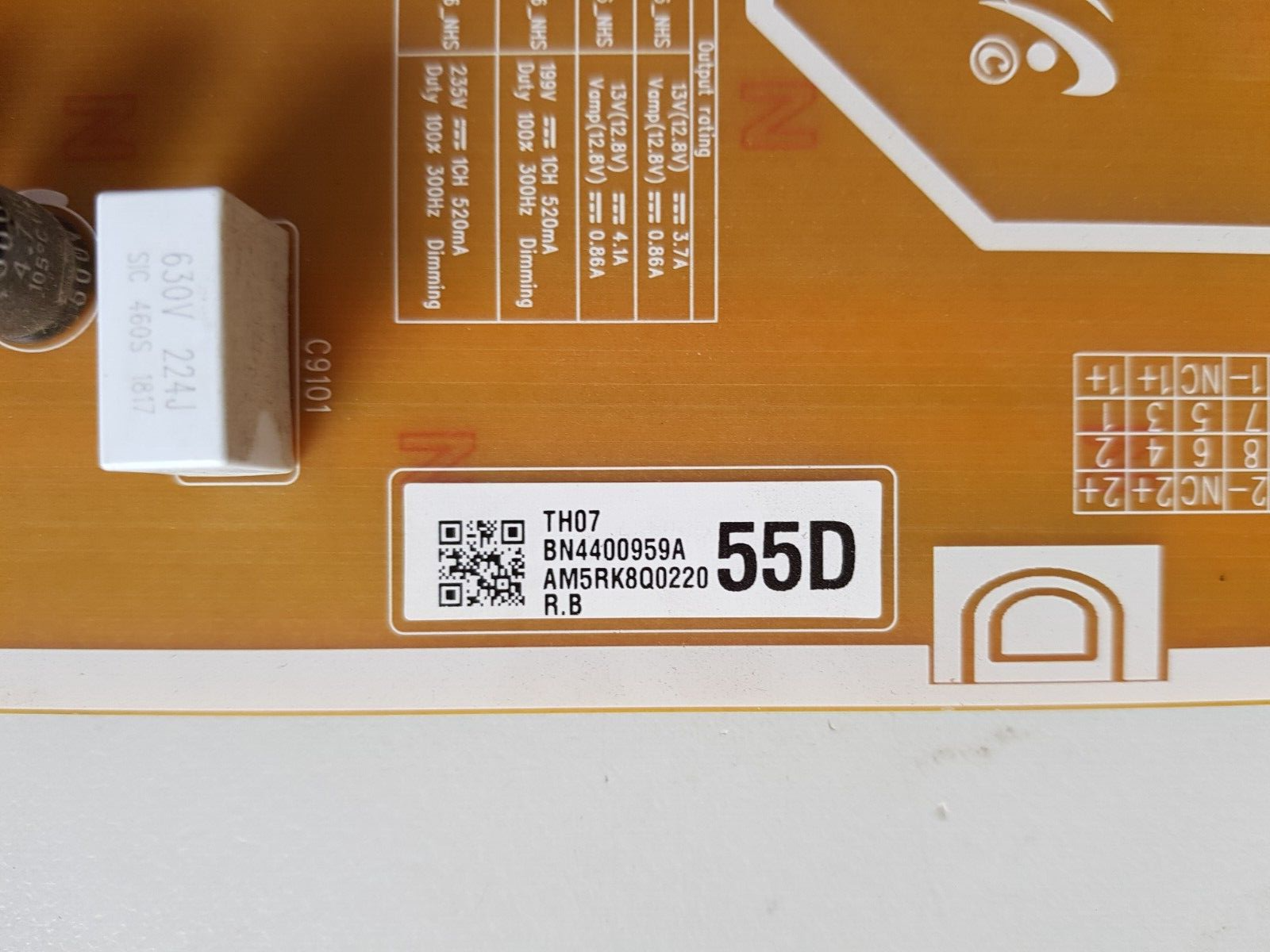 GENUINE SAMSUNG UA55LS03NAW POWER SUPPLY BOARD BN44-00959A L55F6_NHS