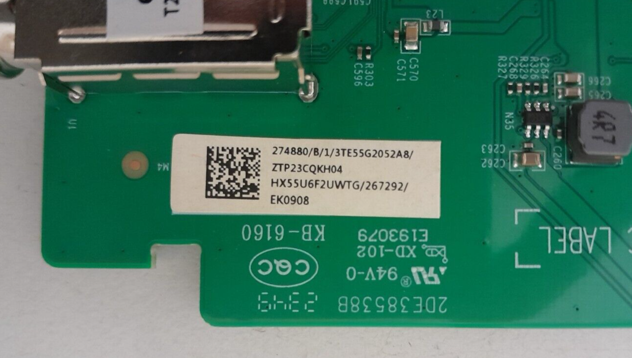 GENUINE HISENSE 55Q8 MAIN BOARD RSAG7.820.9691 27488. 267292