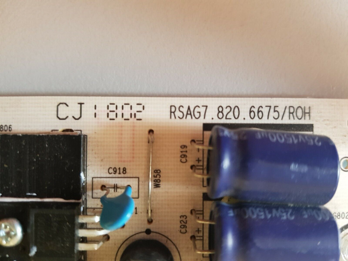 GENUINE HISENSE 65N7 POWER SUPPLY BOARD RSAG7.820.6675 HLL-6070WJ 211537