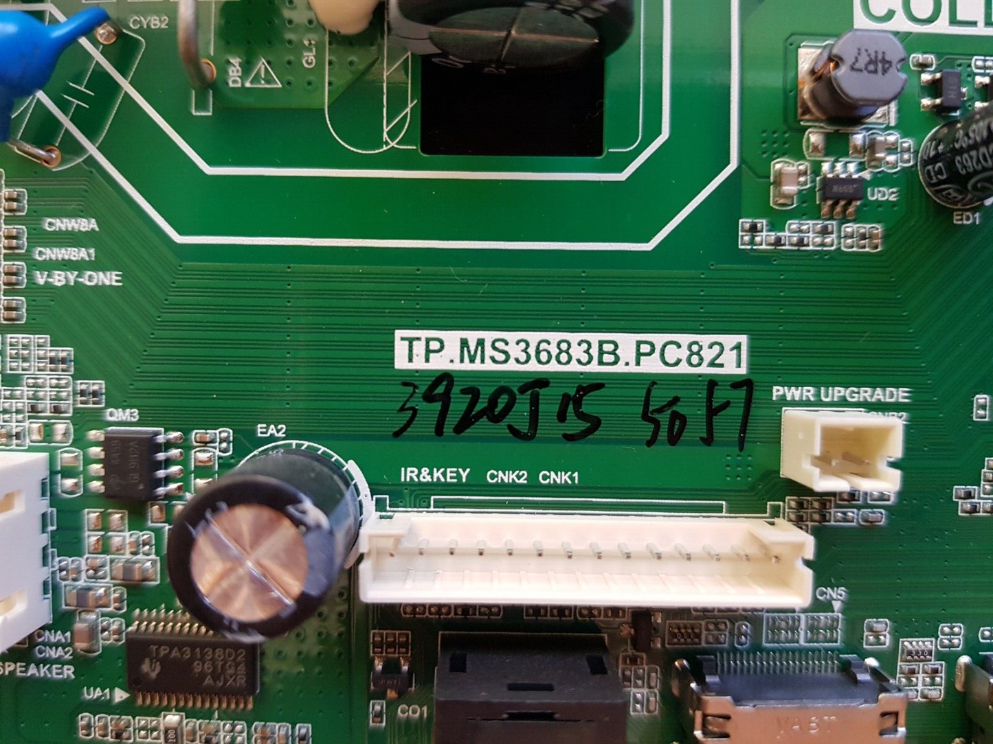 GENUINE BAUHN ATV50UHD-1219 MAIN / POWER SUPPLY BOARD TP.MS3683B.PC821