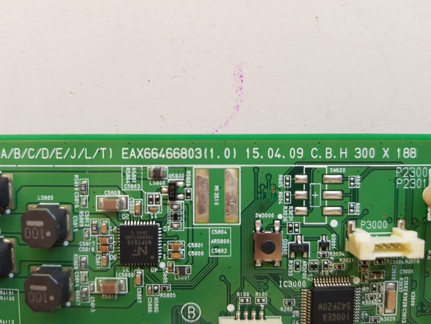 GENUINE LG 60UF850T MAIN BOARD 63586001 EAX66466803 1.0 81736201