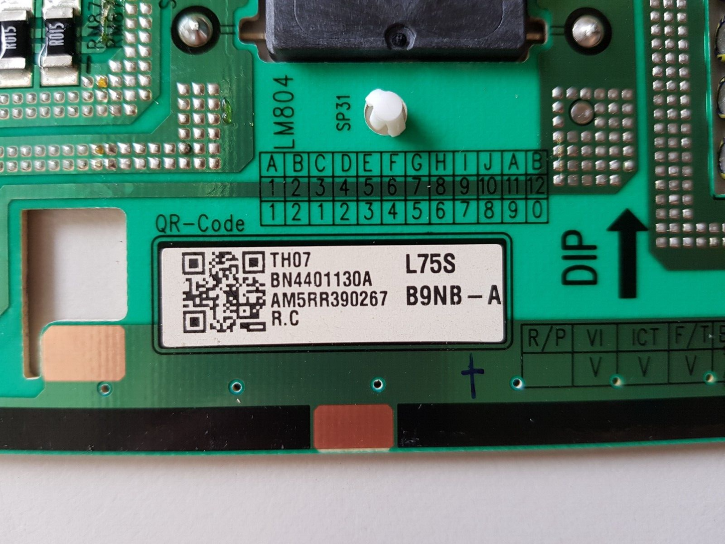 GENUINE SAMSUNG QA75QN800AW (VER CA01) POWER SUPPLY BOARD BN44-01130A