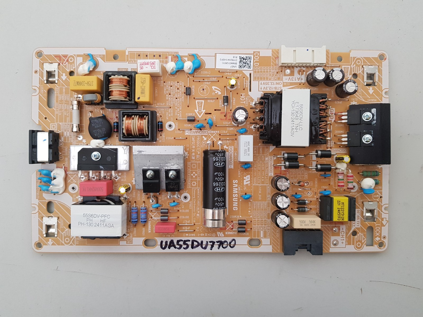 GENUINE SAMSUNG UA55DU7000 POWER SUPPLY BOARD BN44-01267C