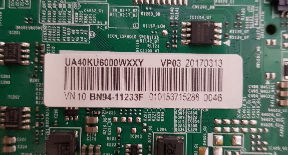 GENUINE SAMSUNG UA40KU6000 WXXY (VERFD04) MAIN BOARD BN94-11233F