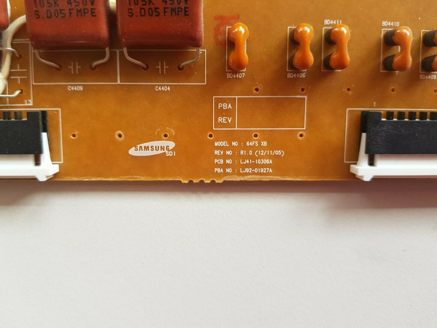 GENUINE SAMSUNG PS64F5500 X BUFFER BOARD LJ41-10306A LJ92-01927A