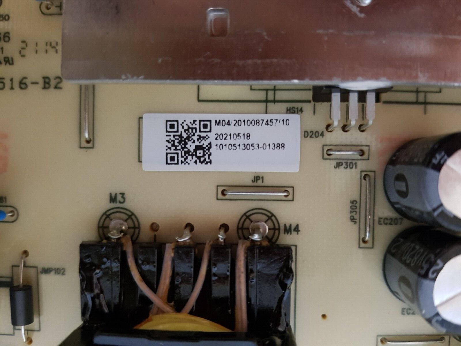 GENUINE BAUHN ATV40FHDG-0721 POWER SUPPLY BOARD TV3904-ZC02-01