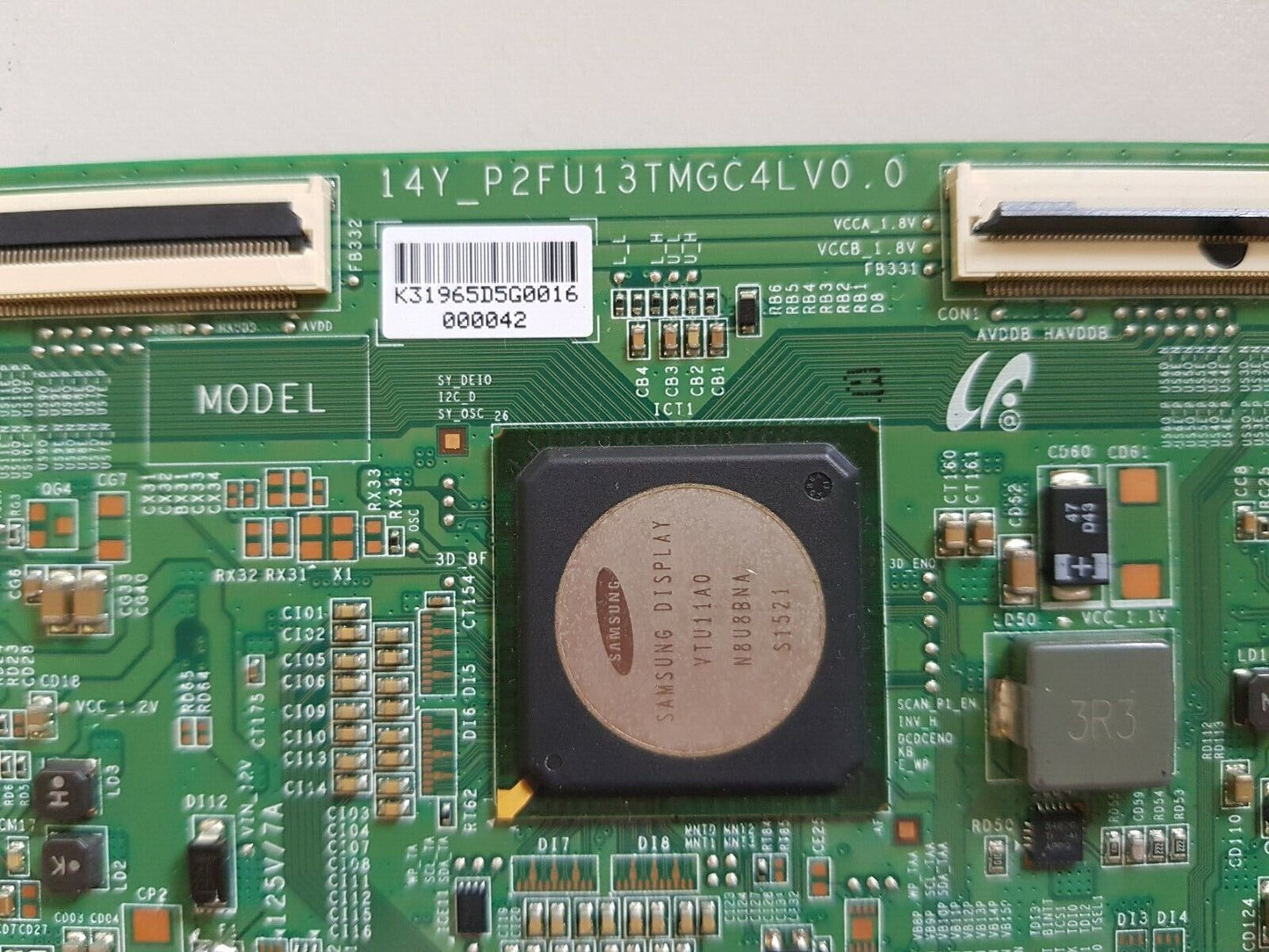 GENUINE TCL U65E5800FS T-CON BOARD 14Y_P2FU13TMGC4LV0.0 K31965D OR K31813C