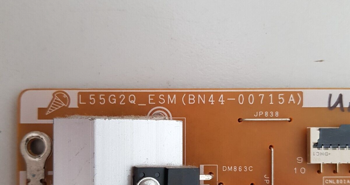 GENUINE SAMSUNG UA55H7000 POWER SUPPLY BOARD BN44-00715A L55G2Q_ESM PSLF151G06A