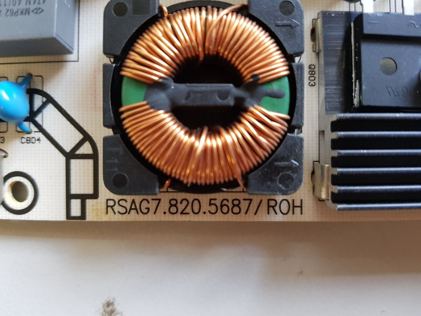 GENUINE HISENSE 50N4 POWER SUPPLY BOARD RSAG7.820.5687 HLL-4855WF 192853
