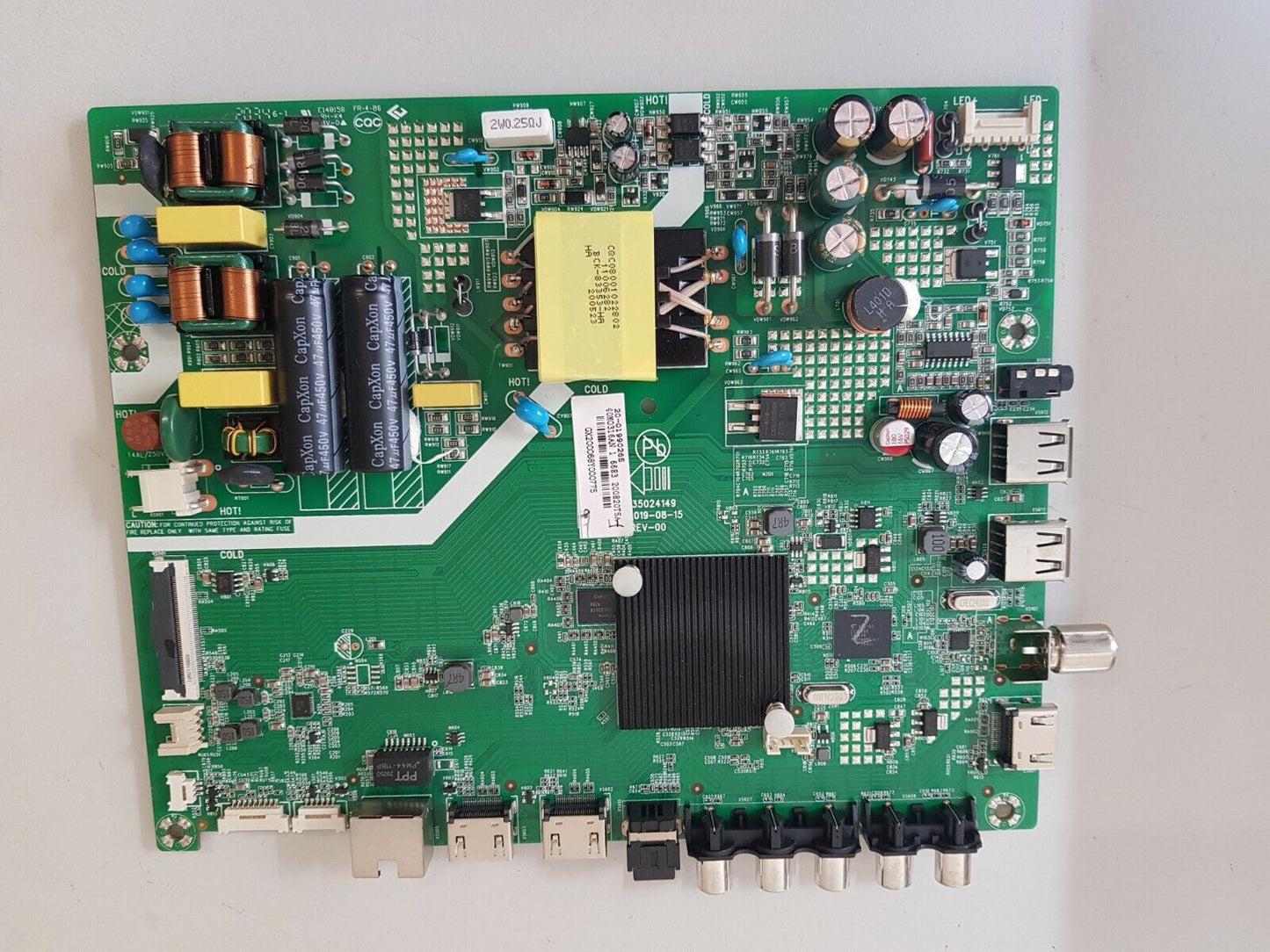 GENUINE DEVANTI STV-316-FHD-40-BK MAIN BOARD 40MO316AN 1 6683 200820T5A