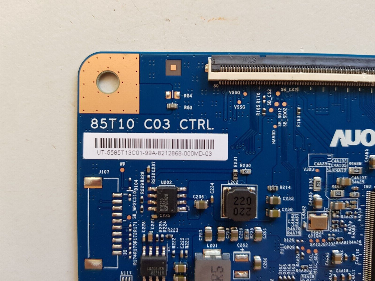 GENUINE HISENSE 85R7 T-CON BOARD 85T10 C03 5585T13C01