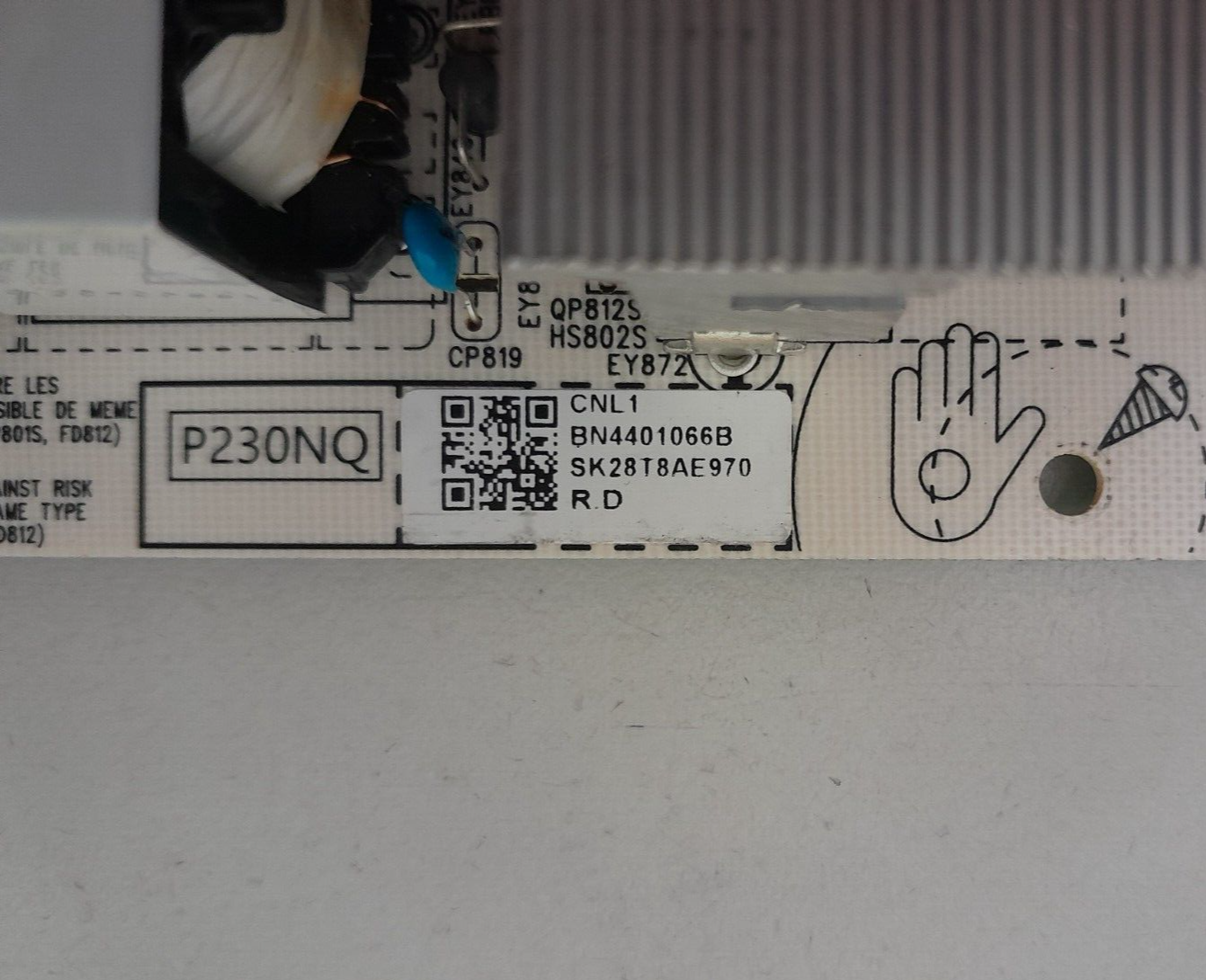 GENUINE SAMSUNG 43LS03T 50LS03T ONE CONNECT POWER SUPPLY BOARD BN44-01066B