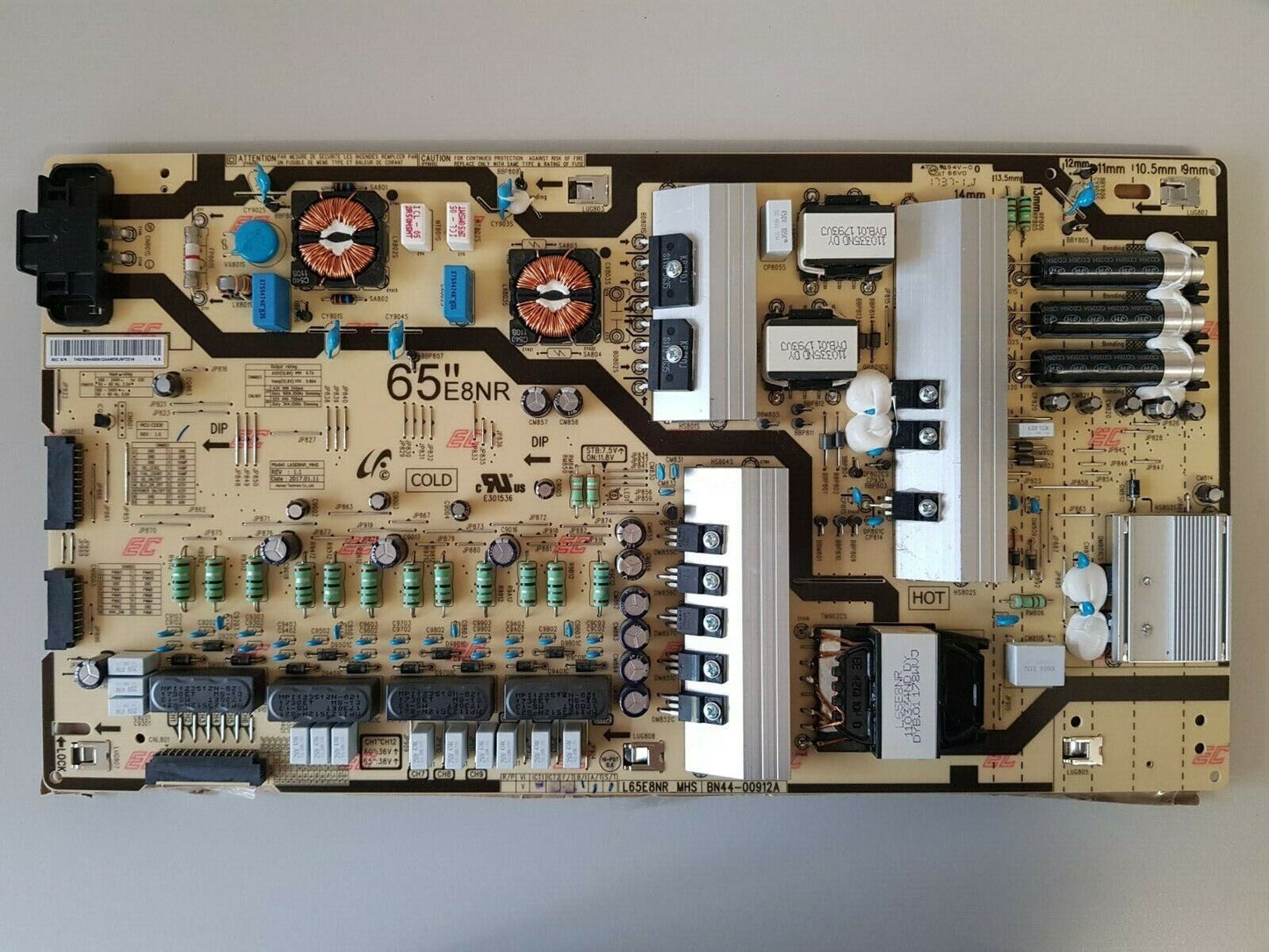 GENUINE SAMSUNG UA65MU9000 UA65MU8000 UA65MU7000 POWER SUPPLY BOARD BN44-00912A