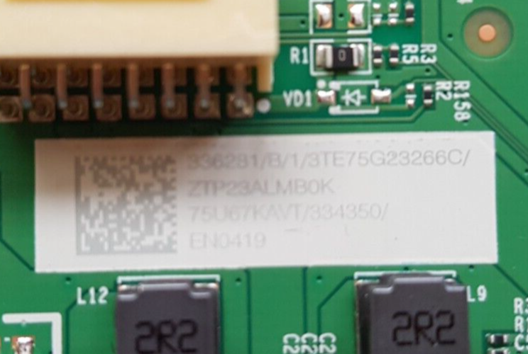 GENUINE HISENSE 75U6KAU MAIN  BOARD RSAG7.820.12881 75U67KAVT 336281