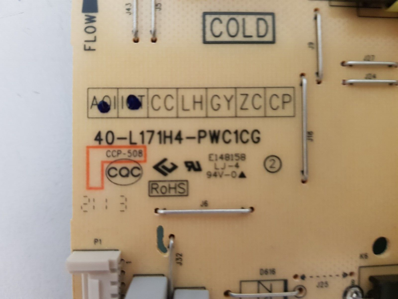 GENUINE TCL 65P715 POWER SUPPLY BOARD 40-L171H4-PWC1CG 08-L171WD2-PW200AE