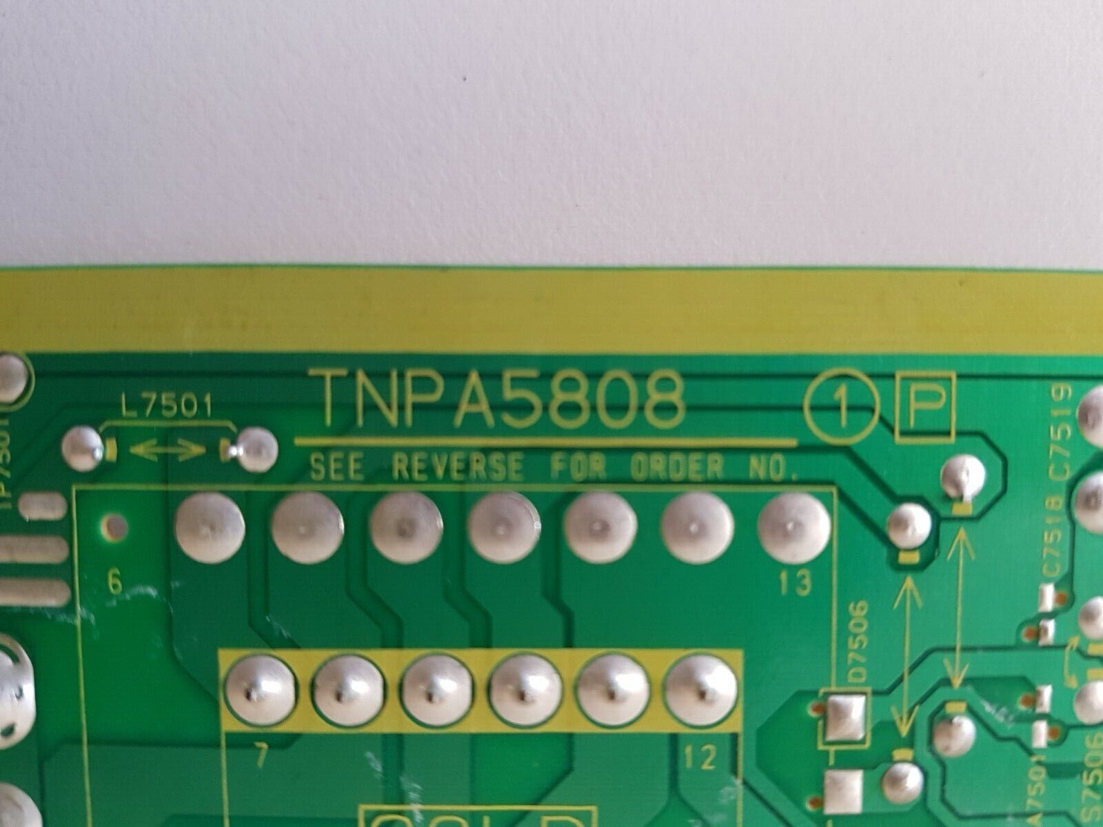 GENUINE PANASONIC THL32XM6A POWER SUPPLY BOARD TNPA5808