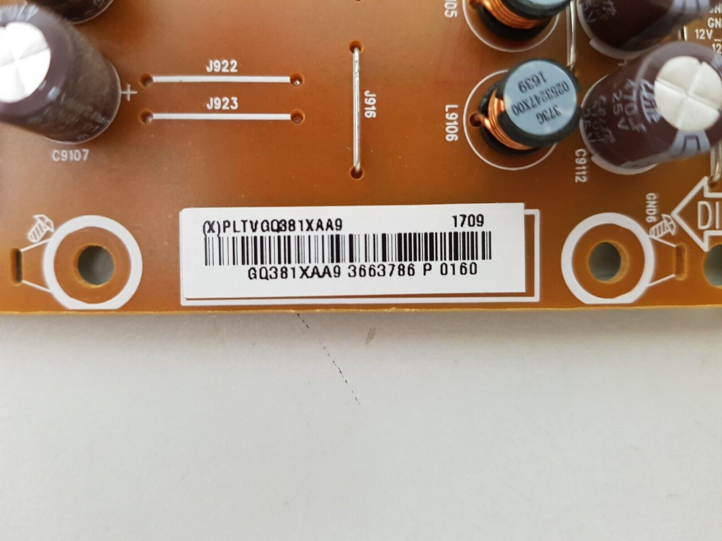 GENUINE PHILIPS 43PUT6801/79 POWER SUPPLY BOARD 715G6679-P02-008-002M